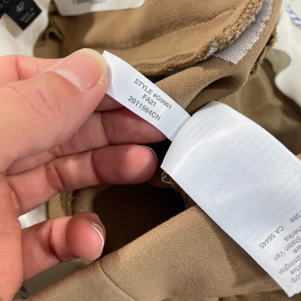 J Crew Petite Cameron Slim Crop Pants Four Season Stretch Size 4P - Picture 2 of 9